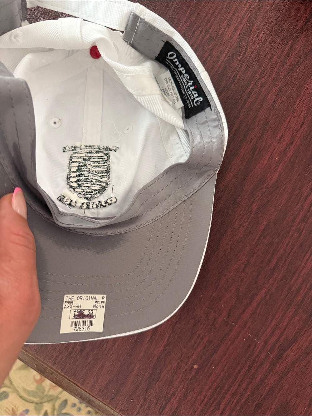 Men's turnberry isle athletic material imperial brand Baseball Cap NWT
